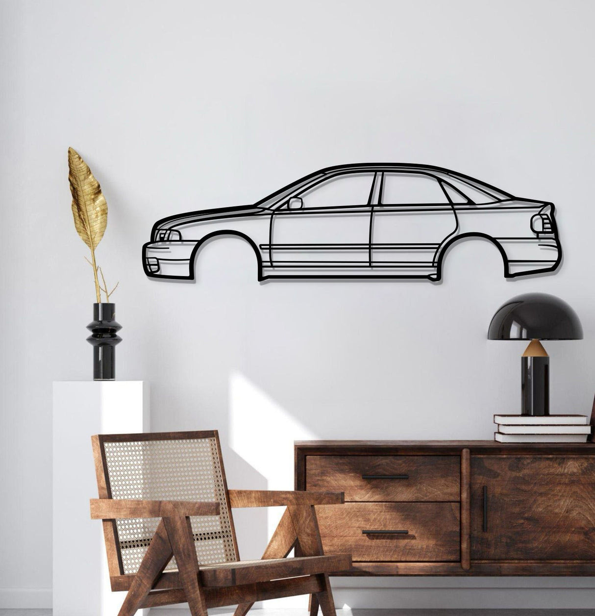 2001 RS4 B5 Metal Car Wall Art - MT0292