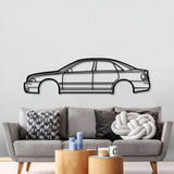 2001 RS4 B5 Metal Car Wall Art - MT0292