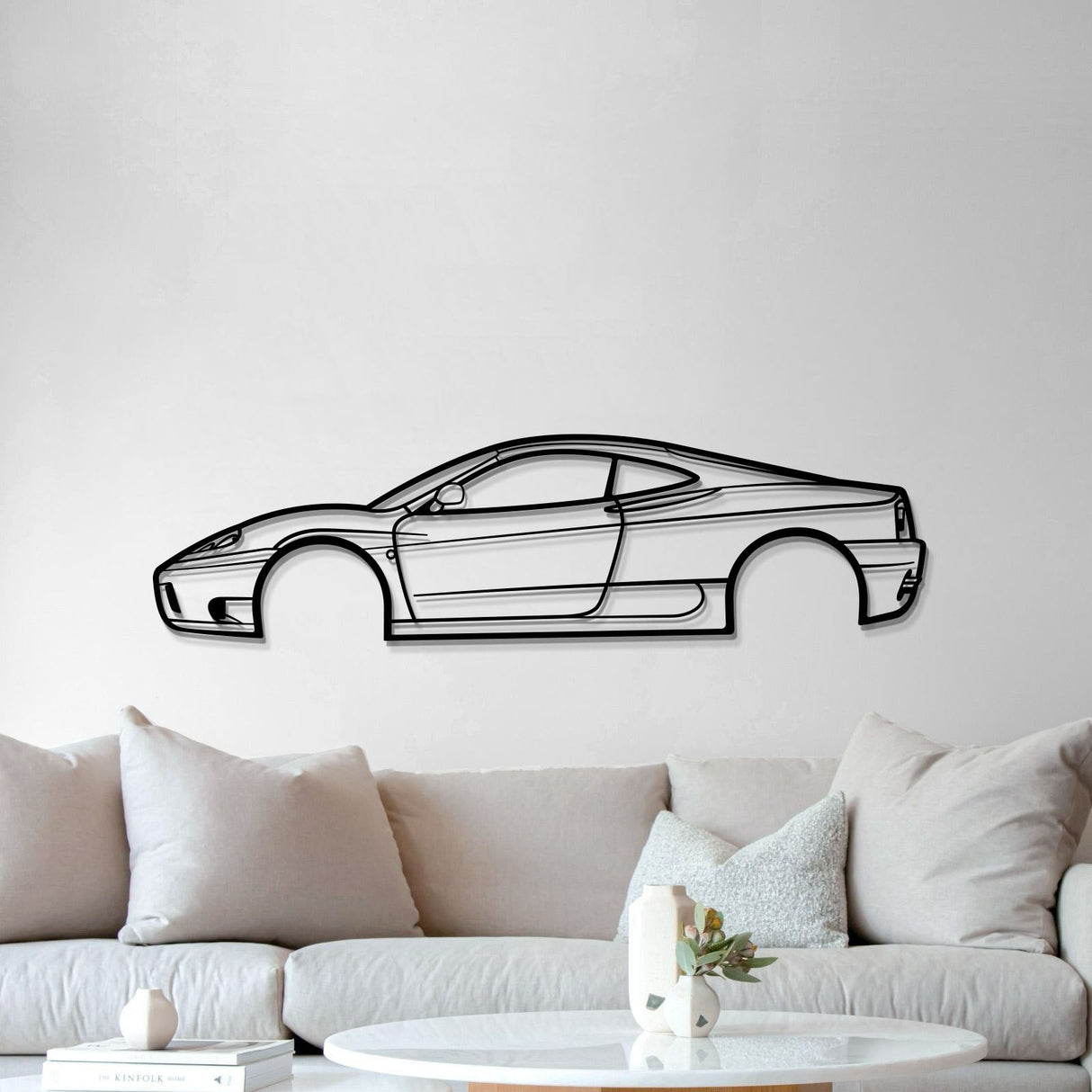 2001 360 Metal Car Wall Art - MT0284