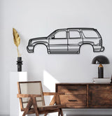 2002 Escalade 2nd Gen Metal Car Wall Art - MT0299