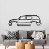 2002 Escalade 2nd Gen Metal Car Wall Art - MT0299