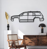 2002 Durango Metal Car Wall Art - MT0297