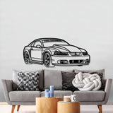 2002 Mustang GT Perspective Metal Car Wall Art - MT1156