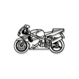 2002 GSX-R Metal Motorcycle Wall Art - MT1411