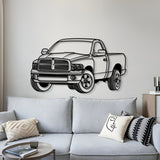 2003 Ram Perspective Metal Car Wall Art - MT1260