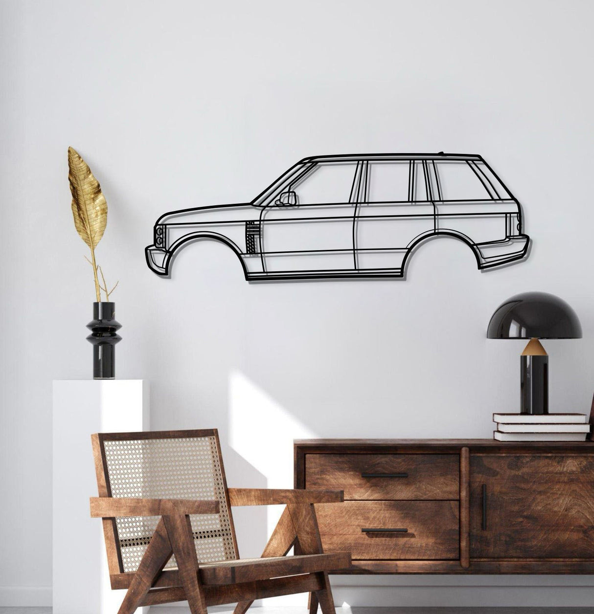 2003 Range Rover L322 (3rd Gen) Metal Car Wall Art - MT0309