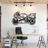 2003 GSX-R 600 Metal Motorcycle Wall Art - MT1412