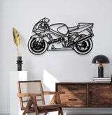 2003 GSX-R 600 Metal Motorcycle Wall Art - MT1412