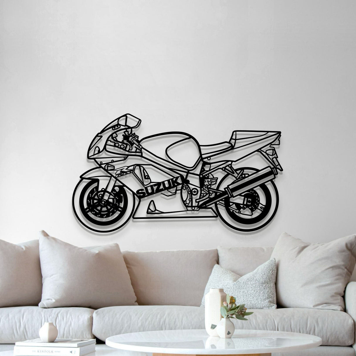 2003 GSX-R 600 Metal Motorcycle Wall Art - MT1412