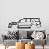 2003 4Runner 4th Gen (N210) Metal Car Wall Art - MT0304