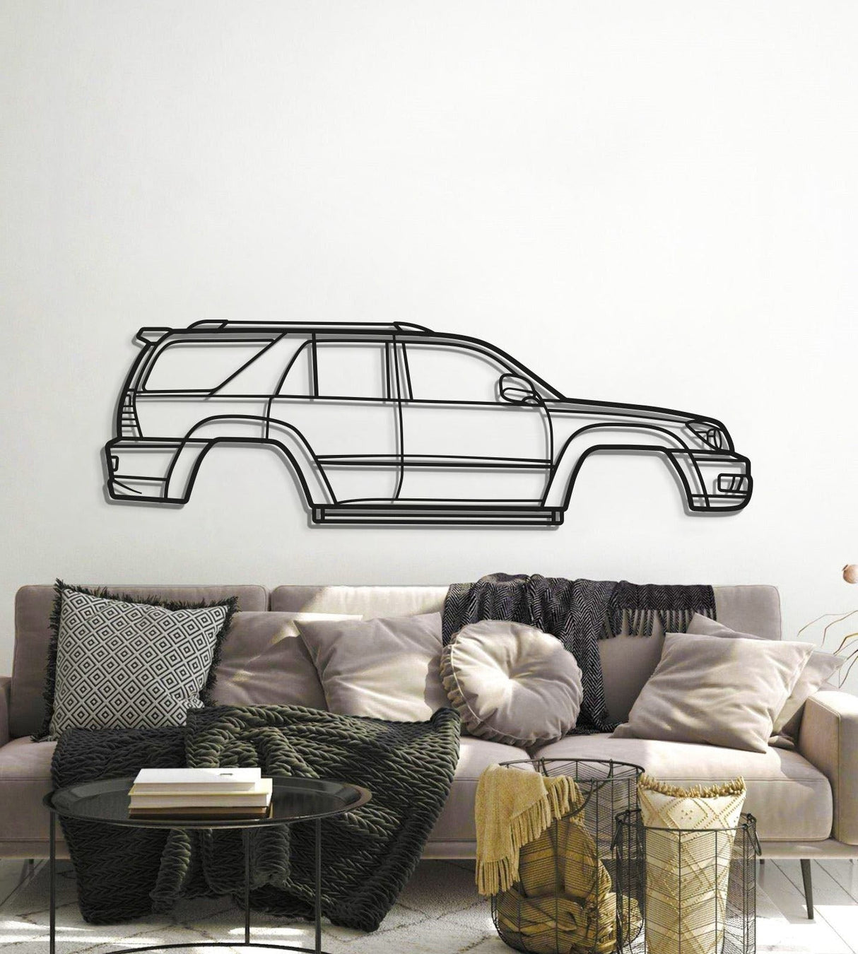 2003 4Runner 4th Gen (N210) Metal Car Wall Art - MT0304