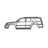 2003 4Runner 4th Gen (N210) Metal Car Wall Art - MT0304