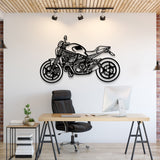 2014 Monster 1200S Metal Motorcycle Wall Art - MT1390