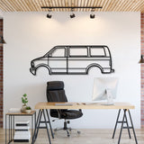 2004 Astro Van Metal Car Wall Art - MT0310