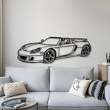 Perspective Metal Car Wall Art - MT1188