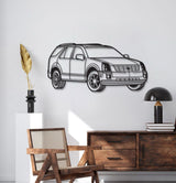 2005 SRX Perspective Metal Car Wall Art - MT1212