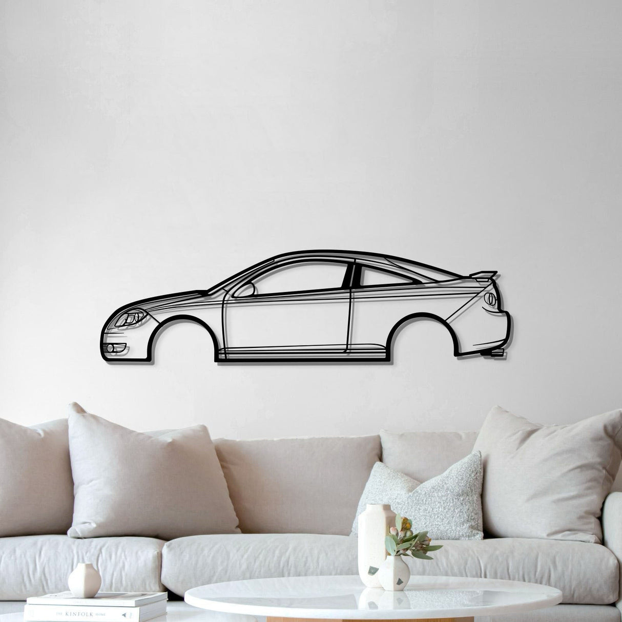 2005 Cobalt Metal Car Wall Art - MT0320