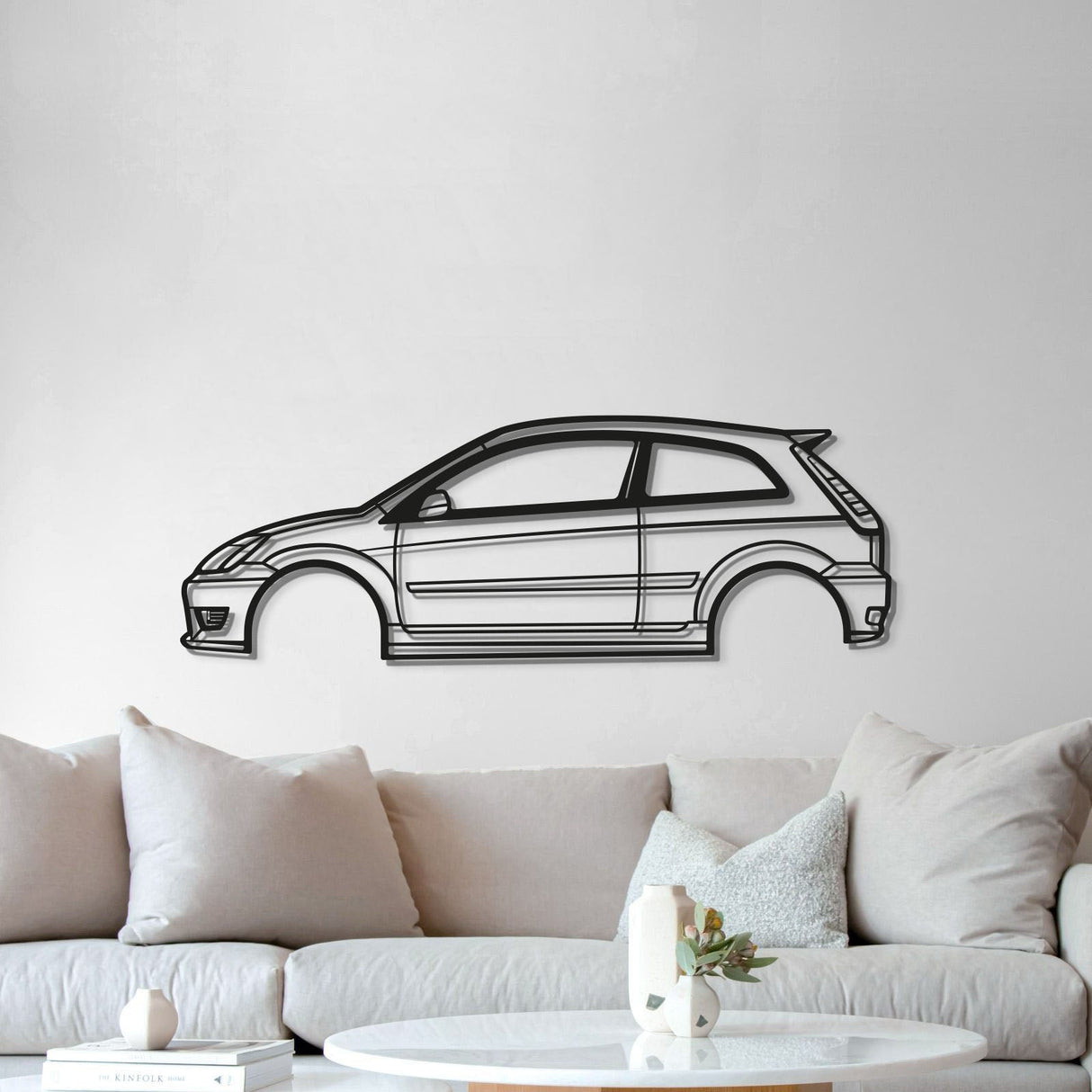 2005 Fiesta ST 150 Metal Car Wall Art - MT0321