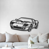 2005 GT Perspective Metal Car Wall Art - MT1157