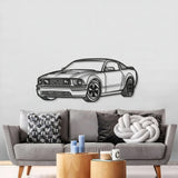 2005 Mustang Perspective Metal Car Wall Art - MT0442