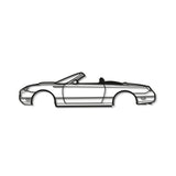 2005 Thunderbird Convertible Metal Car Wall Art - MT0326