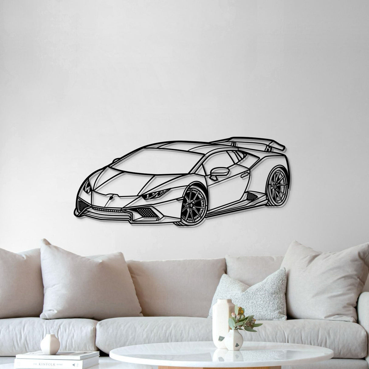 2005 Huracan Perspective Metal Car Wall Art - MT1167