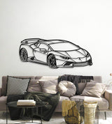 2005 Huracan Perspective Metal Car Wall Art - MT1167