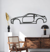 2005 350Z Metal Car Wall Art - MT0319