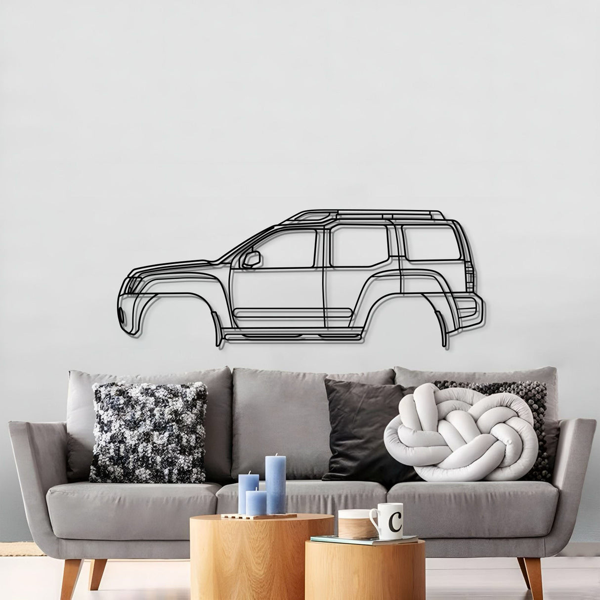 2005 Xterra 2nd Gen Metal Car Wall Art - MT0328