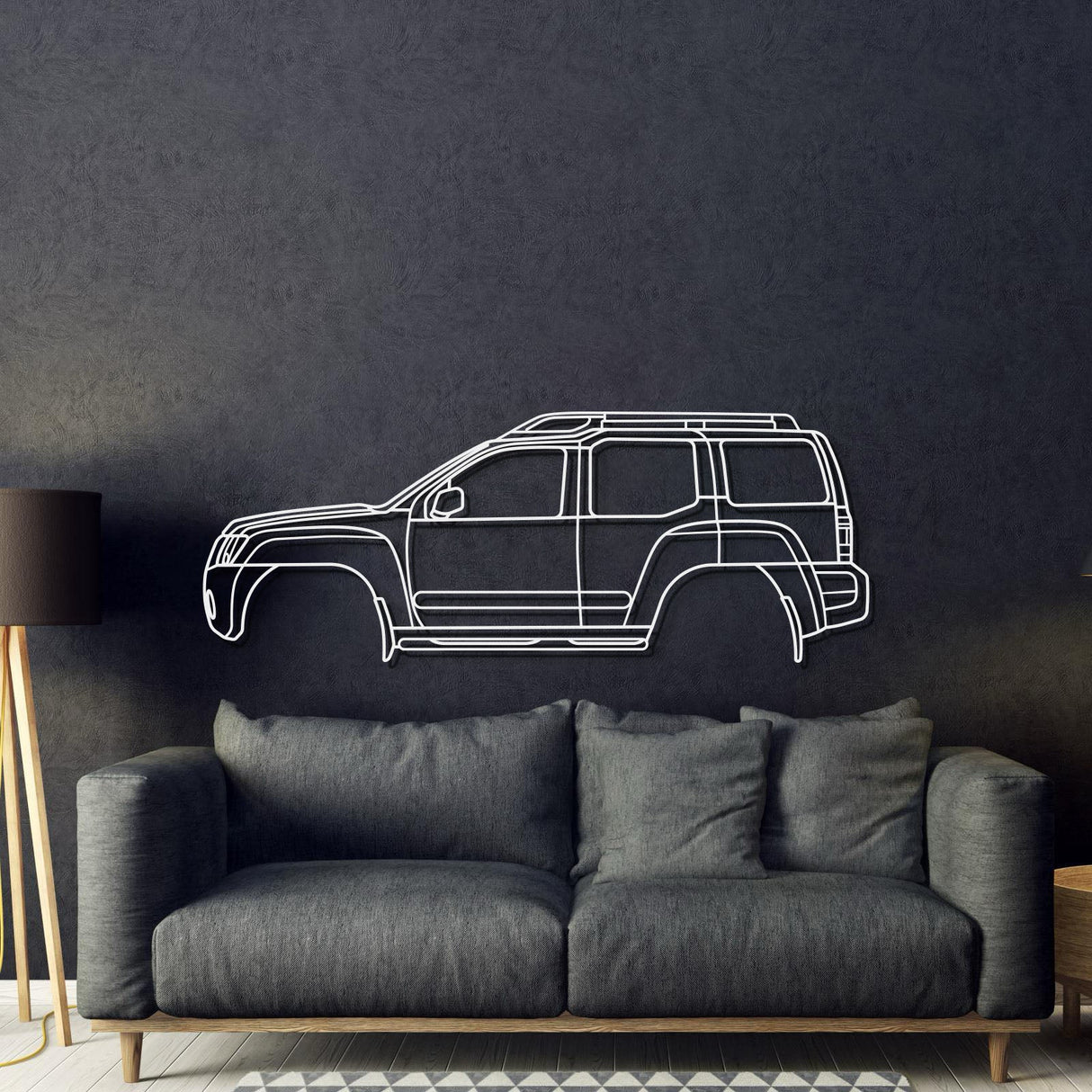 2005 Xterra 2nd Gen Metal Car Wall Art - MT0328