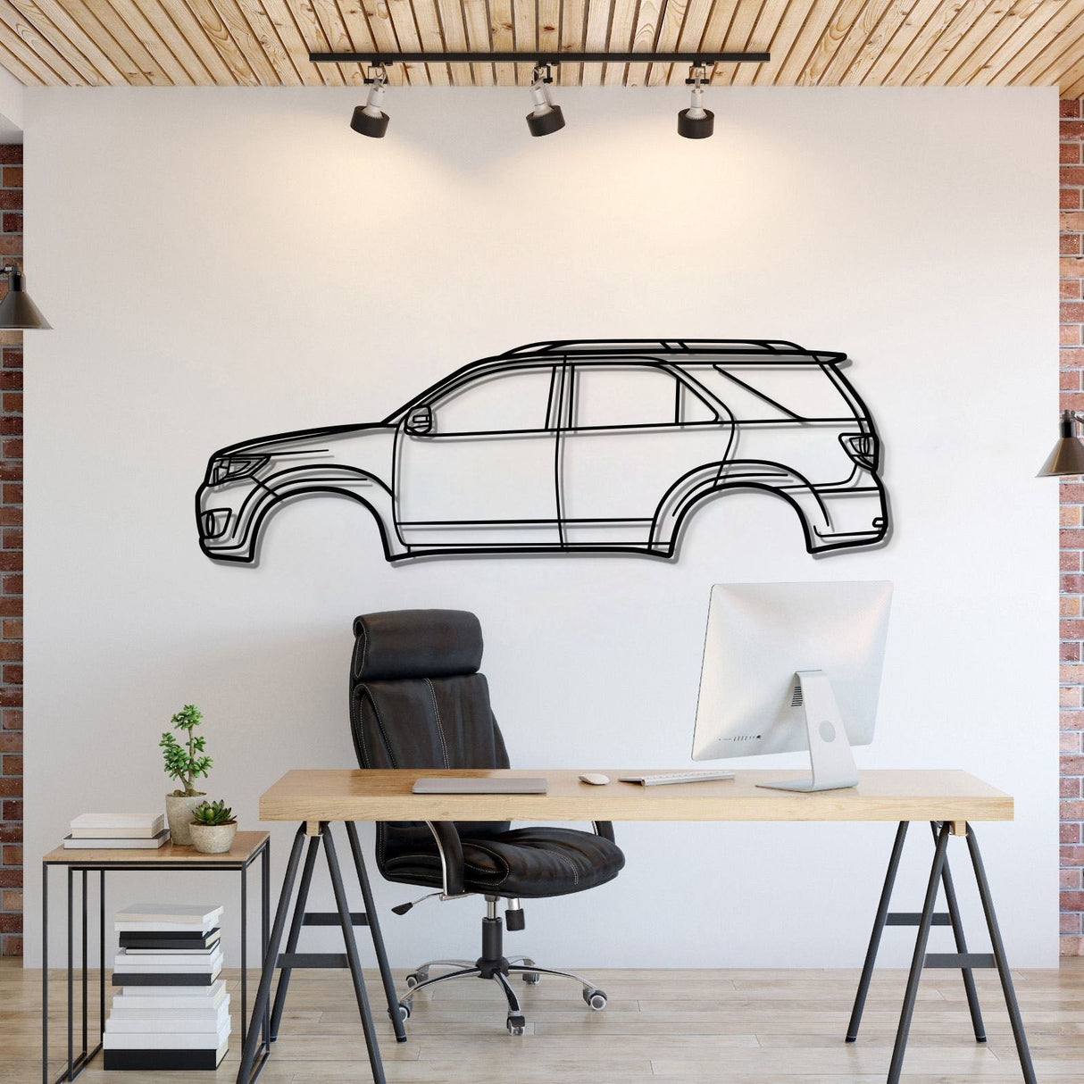 2005 Fortuner 1st Gen Metal Car Wall Art - MT0322