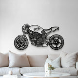 2006 Monster S2R1000 Metal Motorcycle Wall Art - MT1391