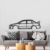 2006 Lancer Evo Metal Car Wall Art - MT0332