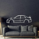 2006 WRX STI Blobeye Metal Car Wall Art - MT0337