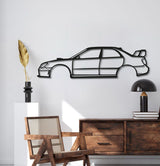 2006 WRX STI Hawkeye Metal Car Wall Art - MT0338