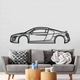 2007 R8 Metal Car Wall Art - MT0347