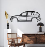 2007 X5 E70 2nd Gen Metal Car Wall Art - MT0356