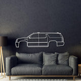 2007 Escalade ESV 3rd Gen Metal Car Wall Art - MT0345