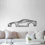 2007 Corvette Z06 Metal Car Wall Art - MT0342