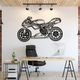 2007 1098 Metal Motorcycle Wall Art - MT1392