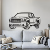 2007 Sierra Perspective Metal Car Wall Art - MT1121