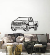 2007 Sierra Perspective Metal Car Wall Art - MT1121