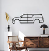 2007 Yukon 3rd Gen Metal Car Wall Art - MT0357