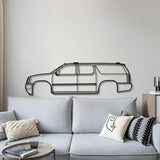 2007 Yukon 3rd Gen Metal Car Wall Art - MT0357