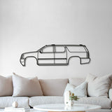 2007 Yukon 3rd Gen Metal Car Wall Art - MT0357