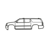 2007 Yukon 3rd Gen Metal Car Wall Art - MT0357