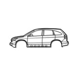 2007 CR-V 3rd Gen Metal Car Wall Art - MT0343