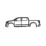 2007 Tundra 2nd Gen Metal Car Wall Art - MT0352