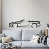 2008 DB9 Convertible Metal Car Wall Art - MT0362