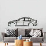 2008 3 SERIES E90 Metal Car Wall Art - MT0359